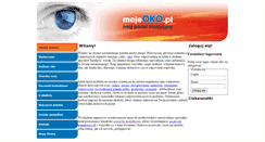 Desktop Screenshot of mojeoko.pl